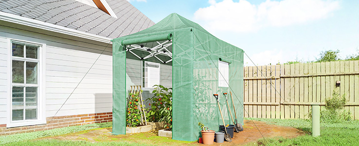 Serre Pop-up : Prête en un clin d'œil