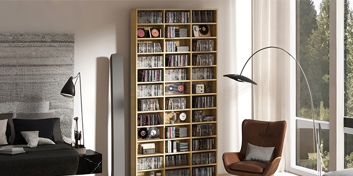 Bibliothèque de rangement