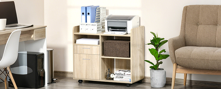 Meuble d'imprimante et accessoires