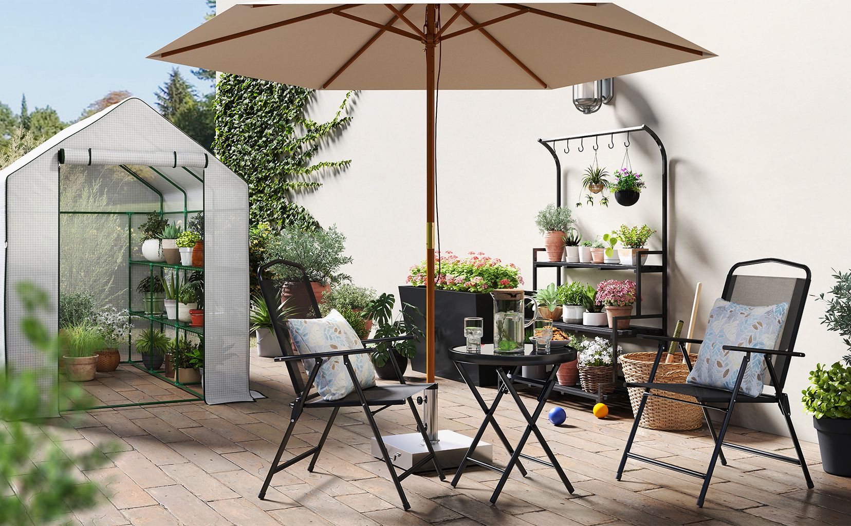 Un jardin plein de vitalité et d'énergie