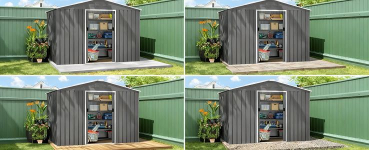 Pourquoi la plupart des abris sont livrés sans plancher