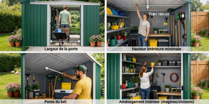 2.1 La capacité réelle utilisable est déterminée par les facteurs suivants :