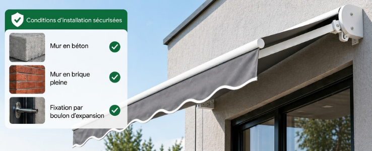 3.1 Environnement d'installation (Compatibilité du mur)