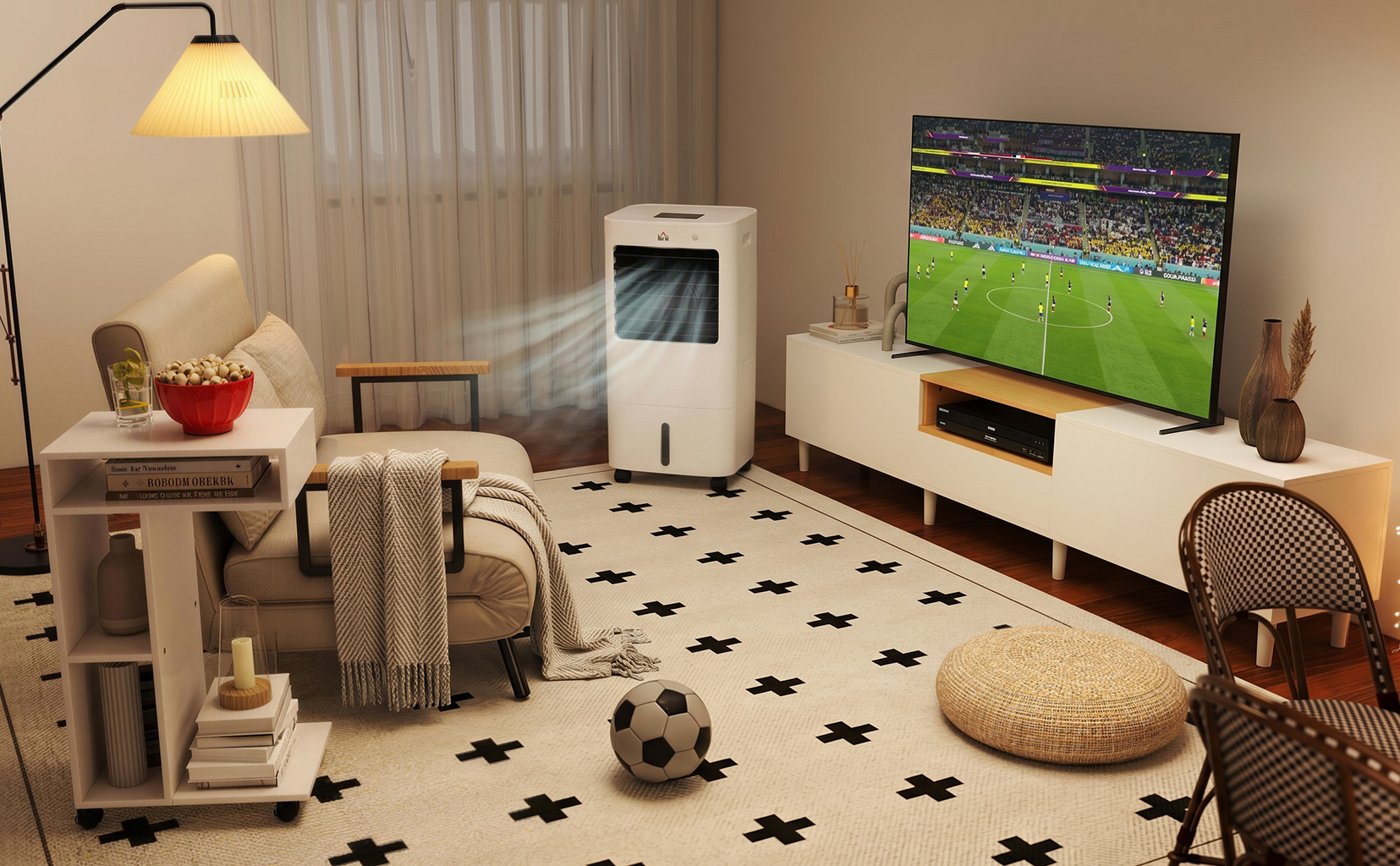 Petit espace, ambiance « match » garantie