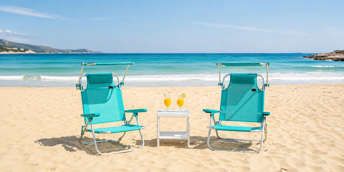 Des chaises de plage pour des pauses faciles