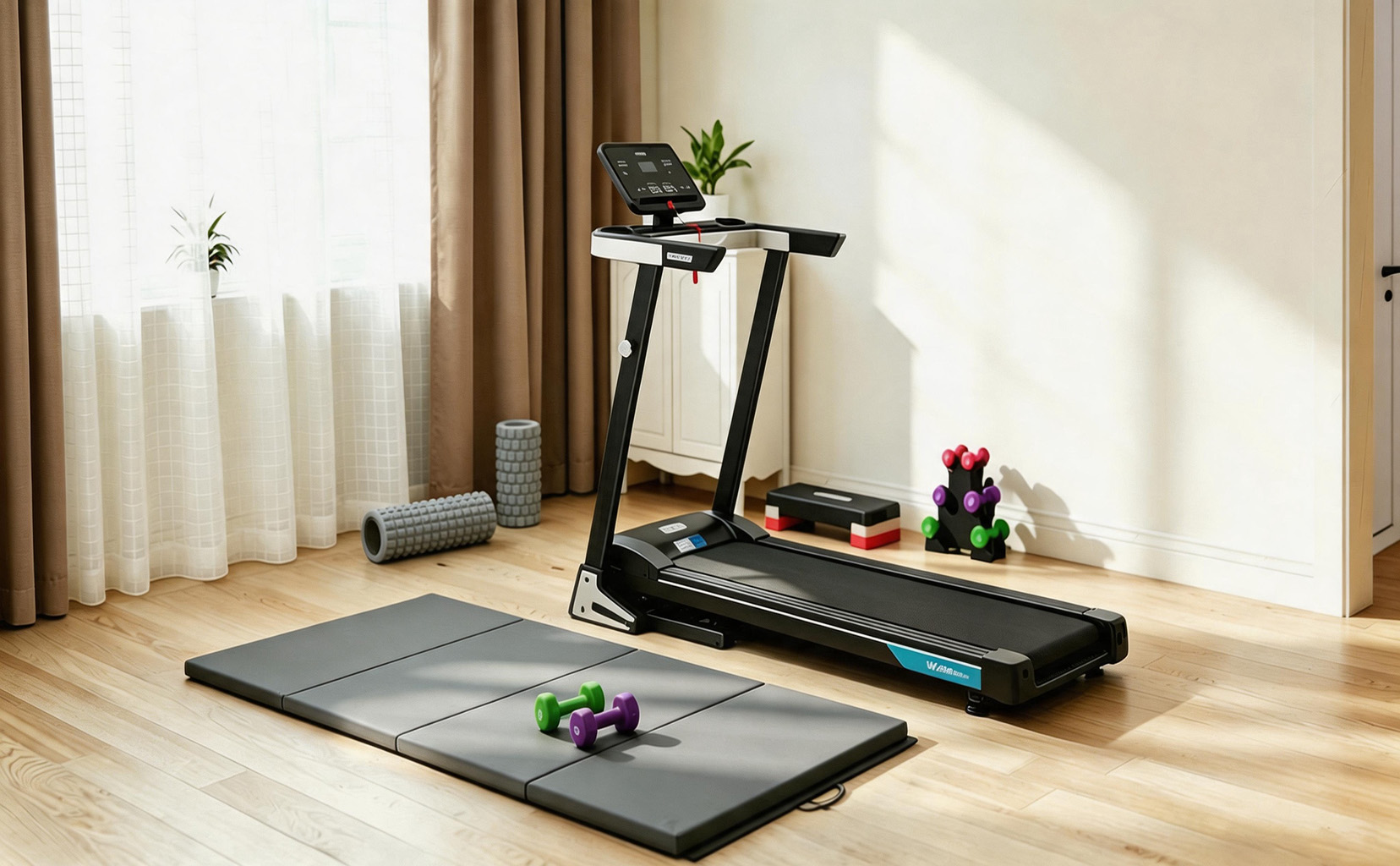 Votre coin sport apaisant à la maison.
