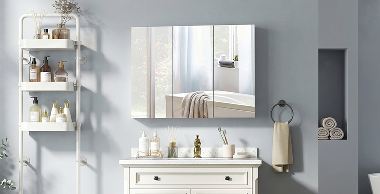 Armoires de toilette avec miroir