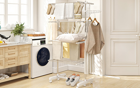 Étendoirs à linge pliants