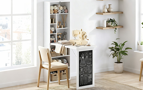 Travaillez, puis pliez : le bureau invisible