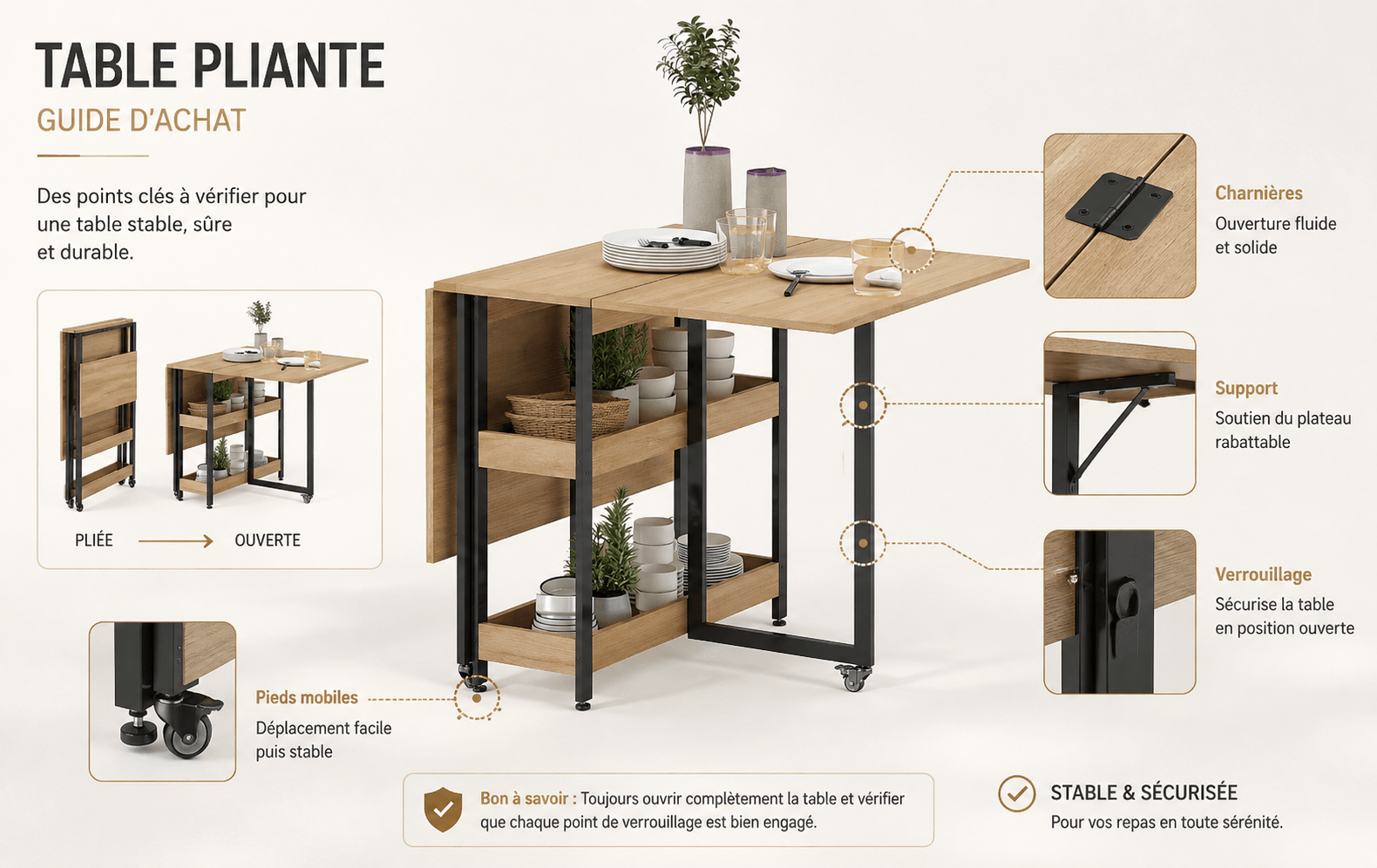 Table pliante