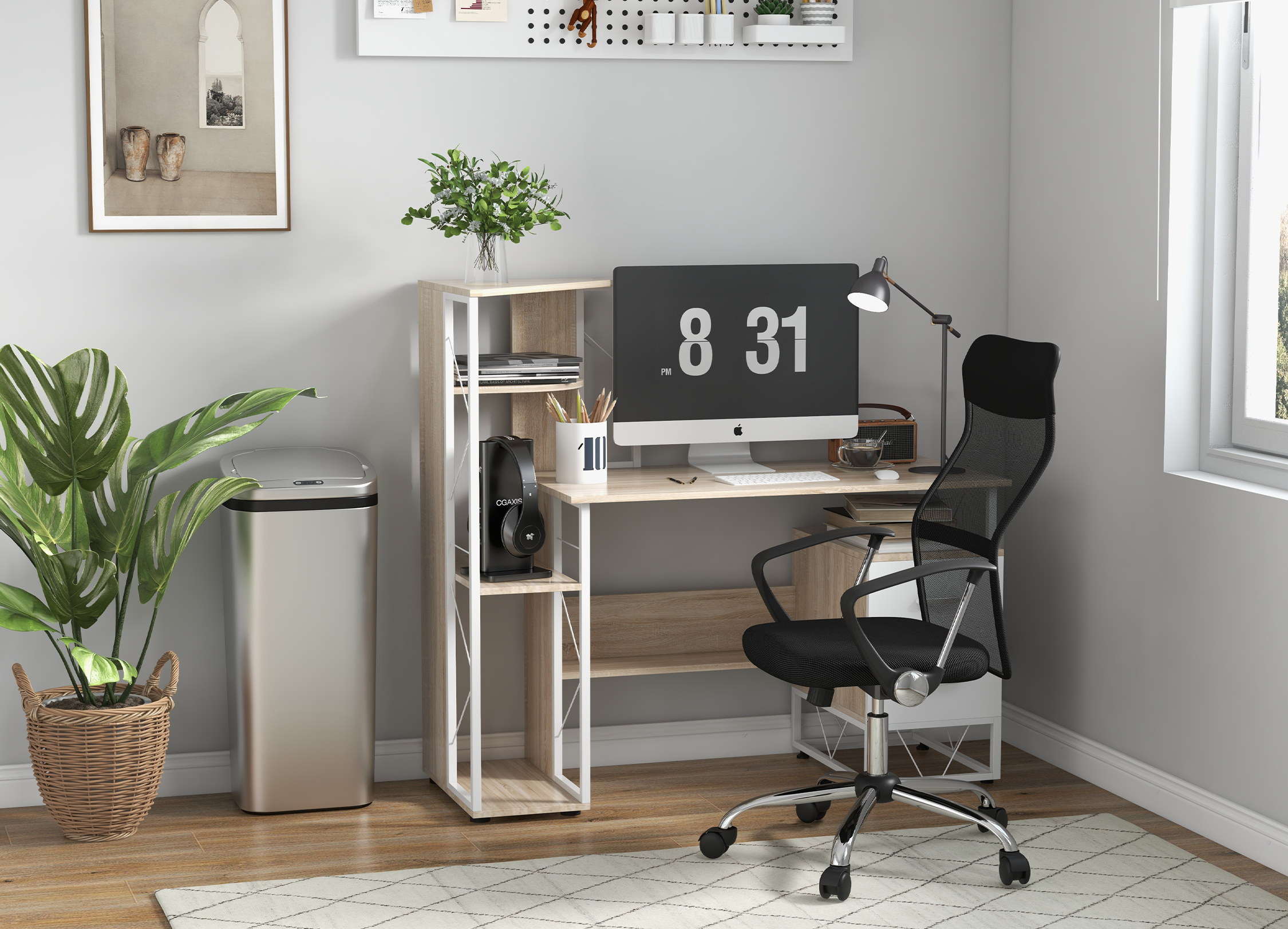 Zona de estudio en casa