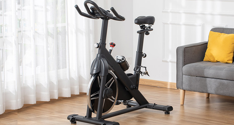 Haz ejercicio en casa con una bicicleta estática