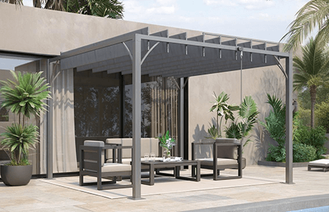 Disfruta en tu jardín con nuestras carpas y toldos