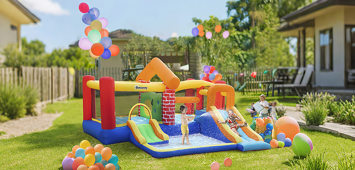 El paraíso inflable