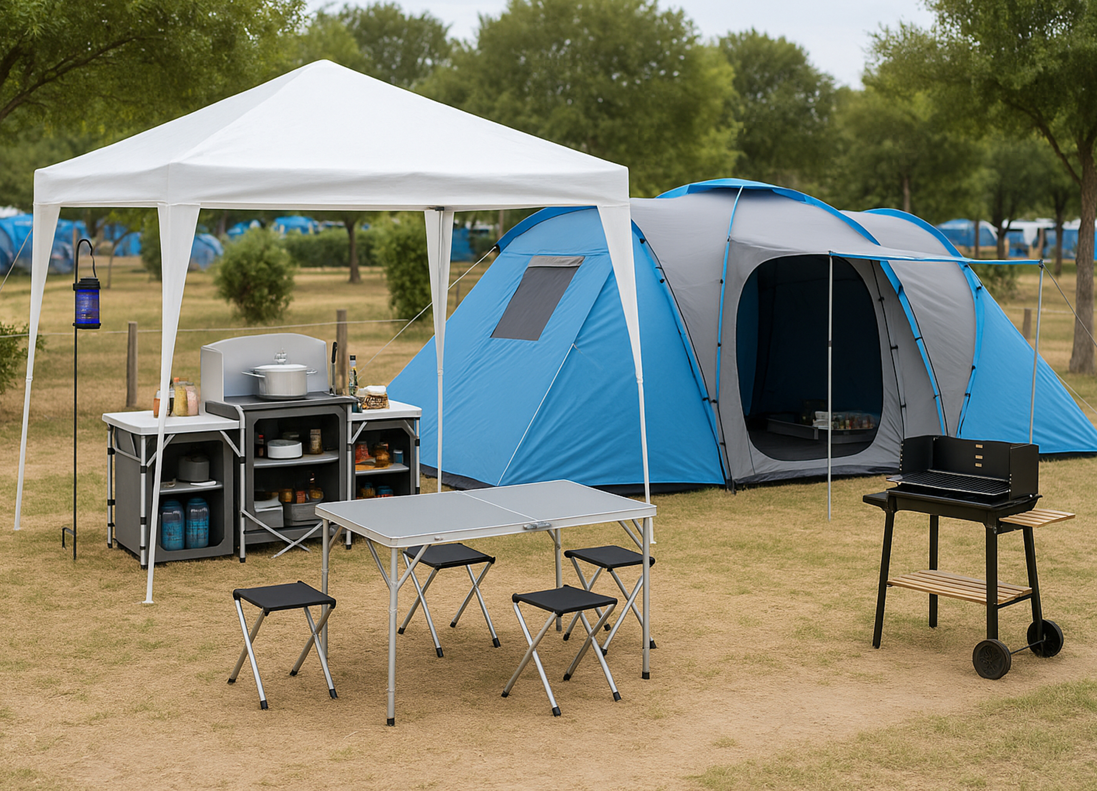 Los imprescindibles para acampar