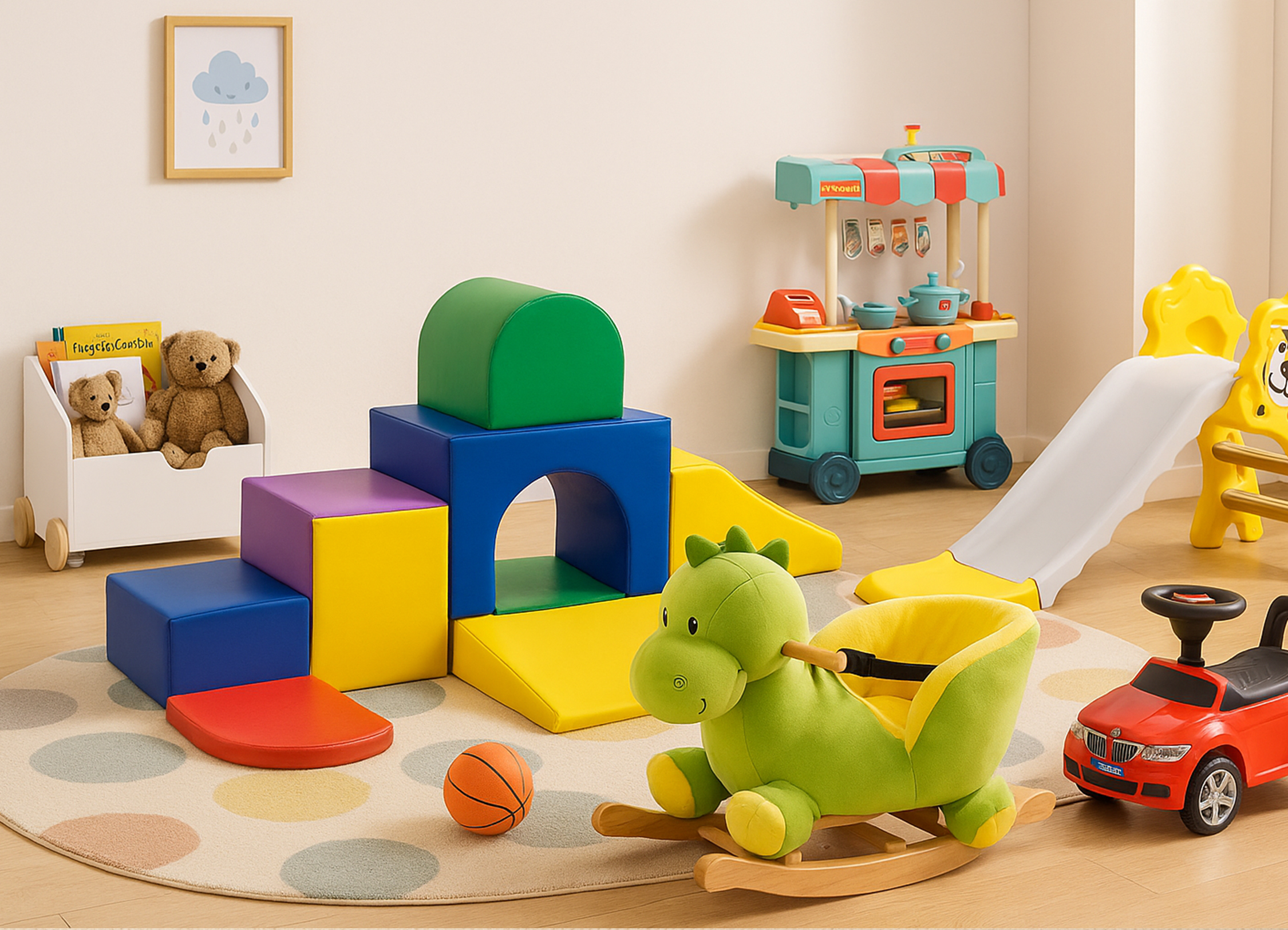 Un rincón de diversión para los peques