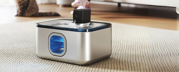 Fonte de água automática