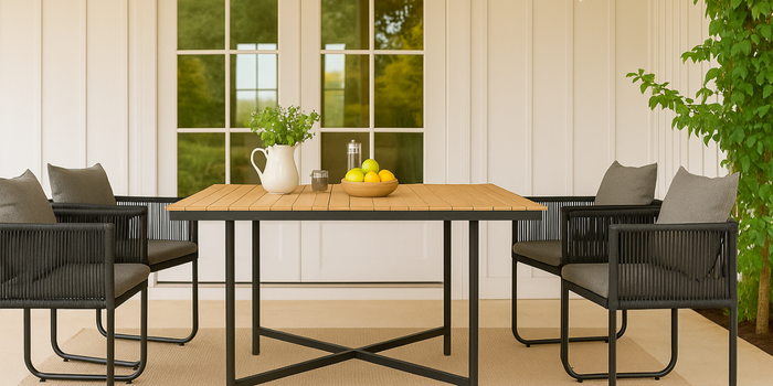 Comodidad y estilo para disfrutar al aire libre