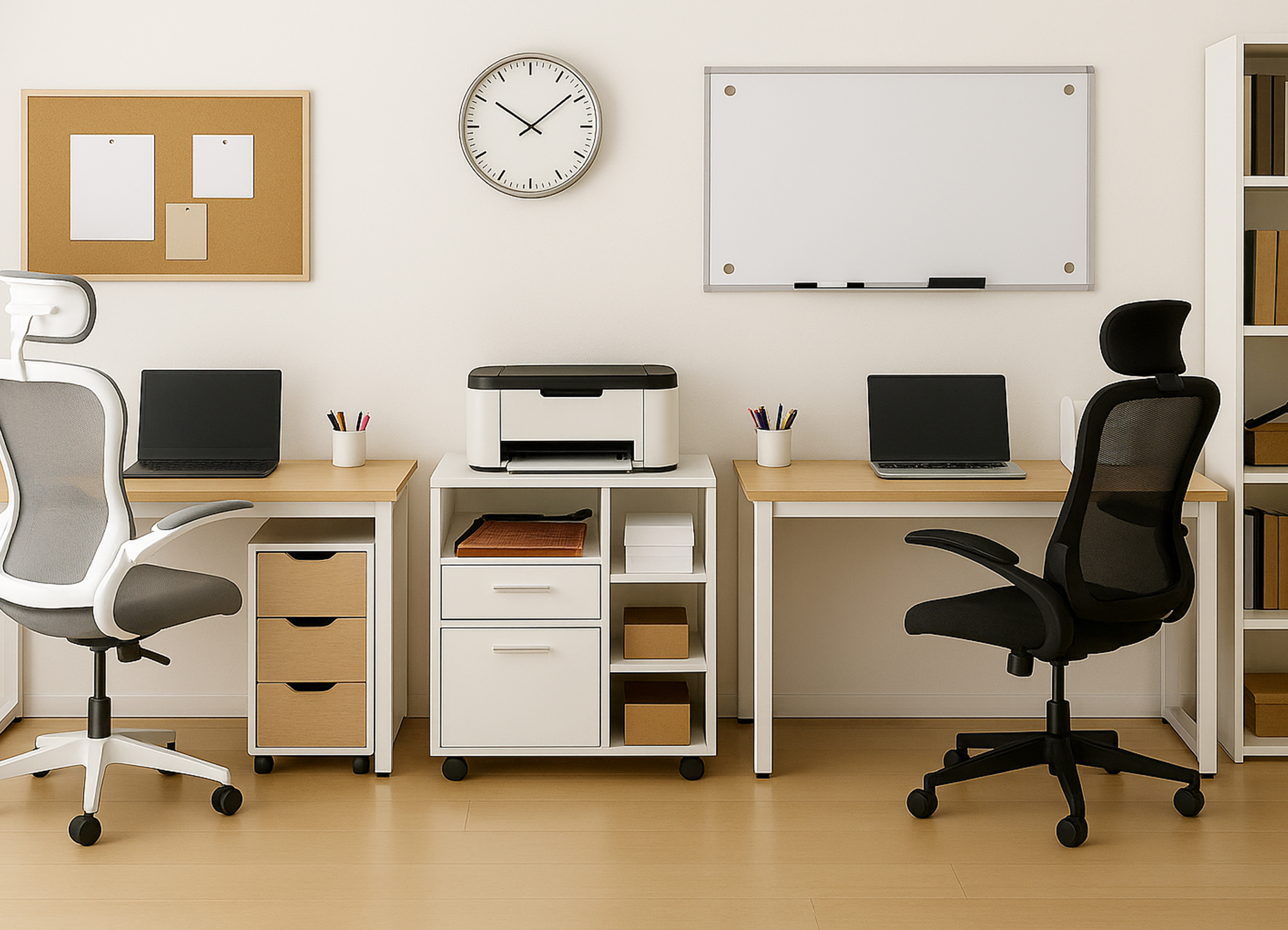 Zona de estudio para 2 personas