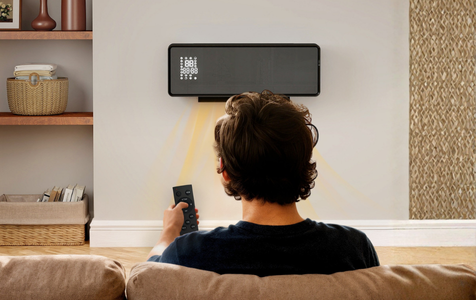 Calefactor eléctrico de pared