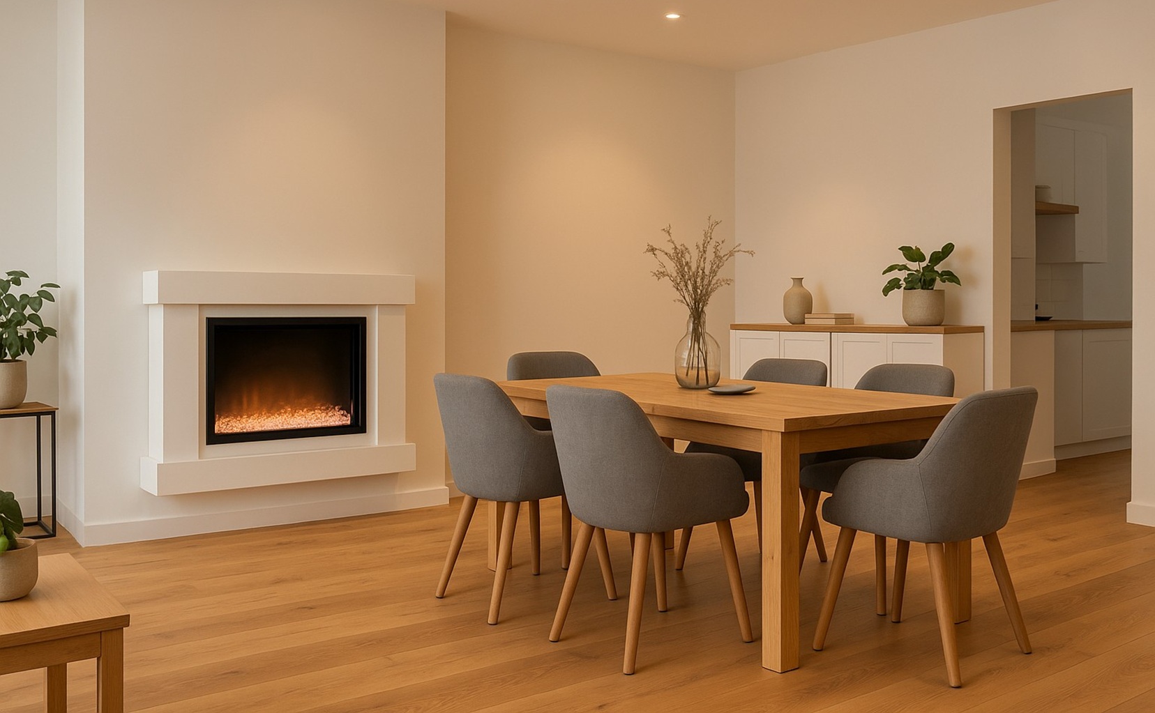 El comedor perfecto para los días fríos