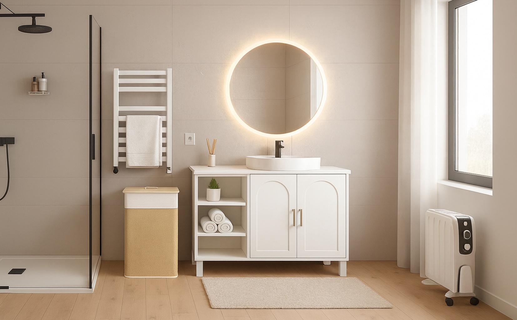 El baño perfecto para los días fríos