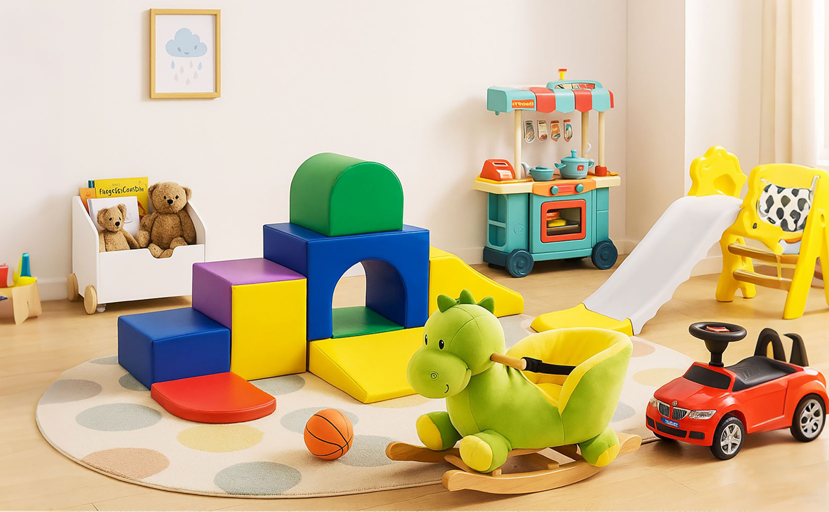 Un rincón de diversión para los peques