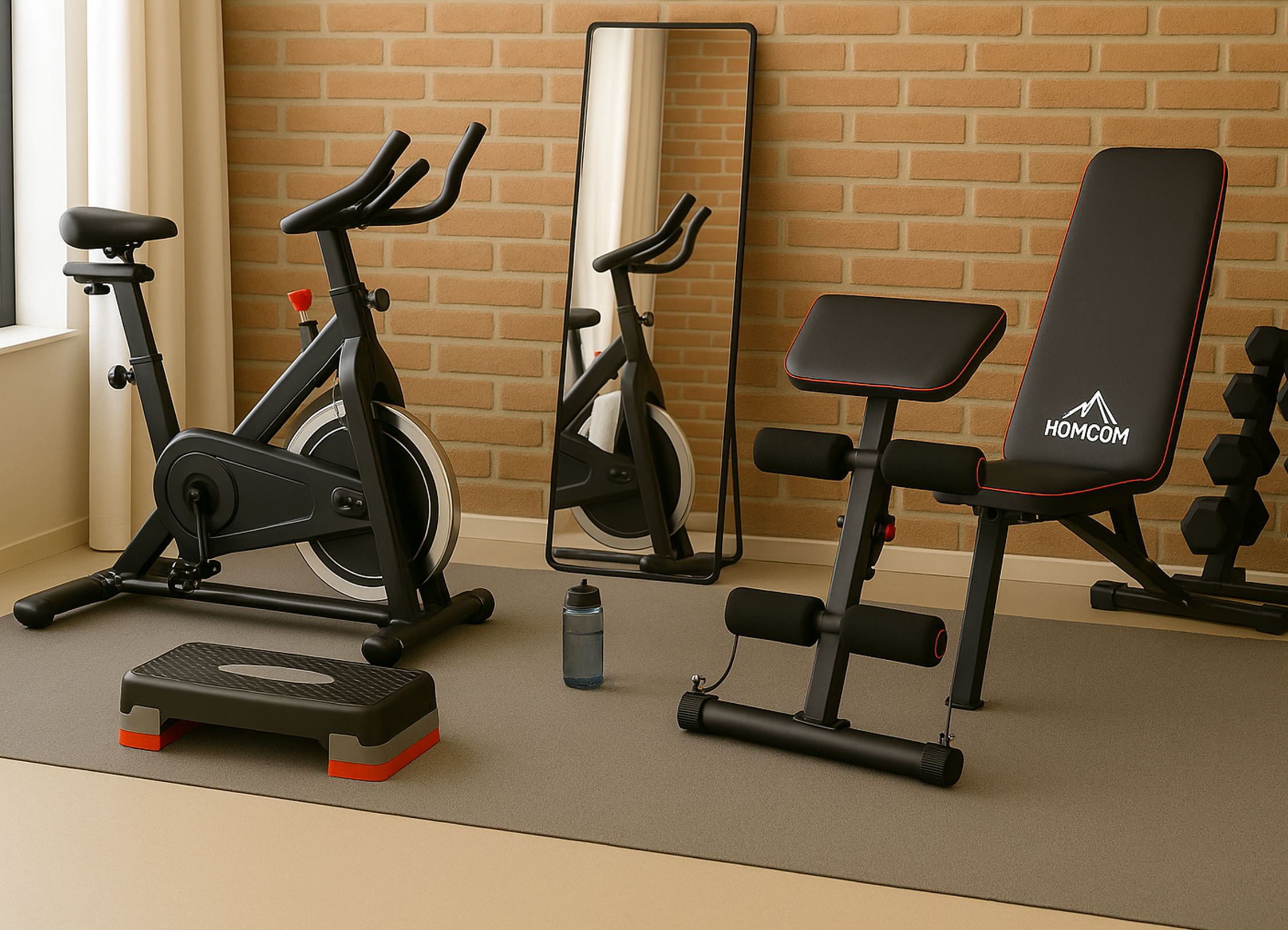 El gimnasio completo en la comodidad de tu casa