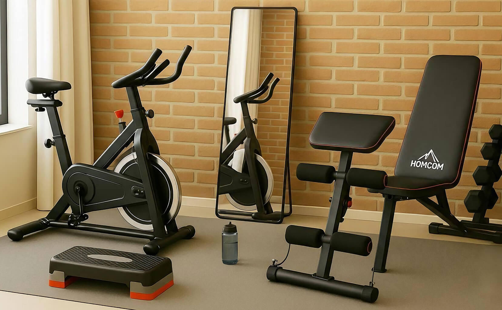 El gimnasio completo en la comodidad de tu casa