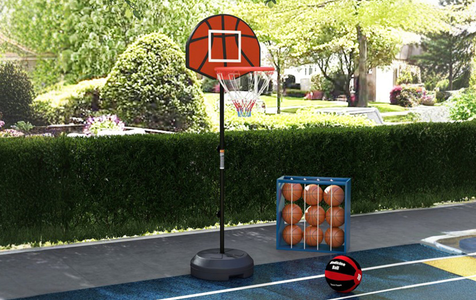 Cestos de basquetebol dobráveis