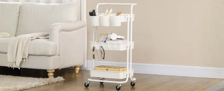 Carrinho de 3 níveis