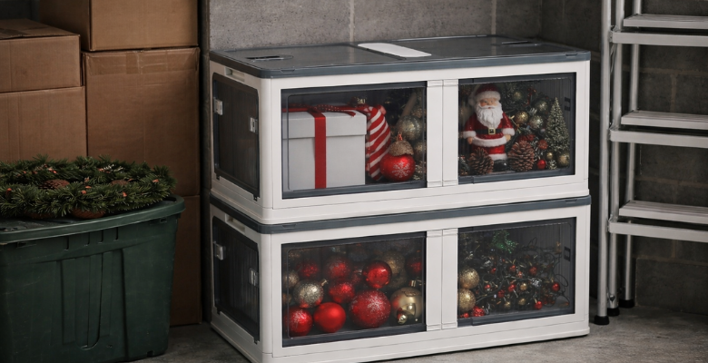 Caixas de arrumação dobráveis