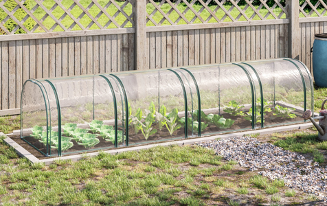 Invernadero a nivel del suelo