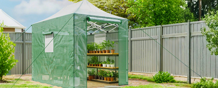 Invernadero desplegable (pop-up)