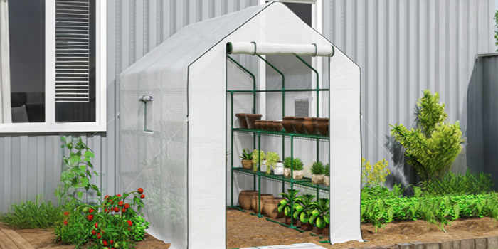 Invernadero de cubierta PE