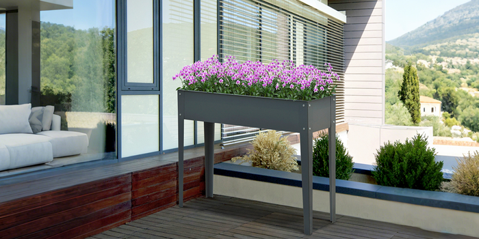 Mesas de cultivo elevadas