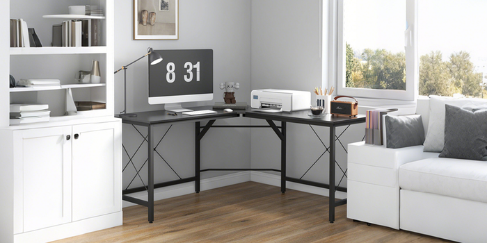 Escritorio en forma de L