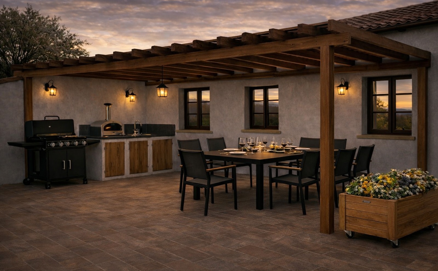 Comidas al aire libre