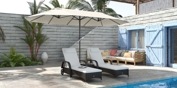 Sombrillas extra anchas