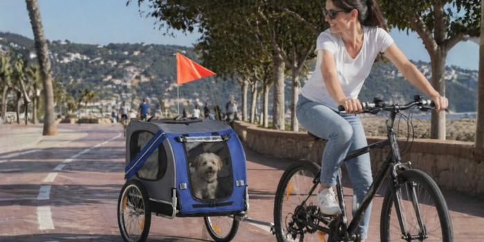 Remolque para bicicleta para mascotas
