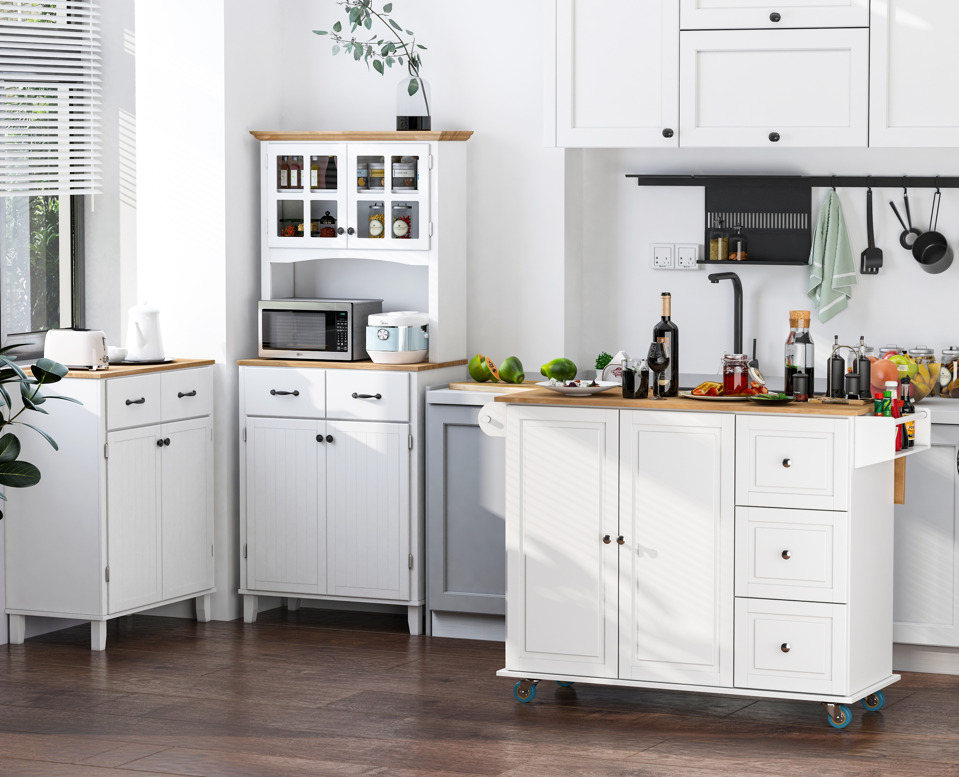 Uma cozinha funcional