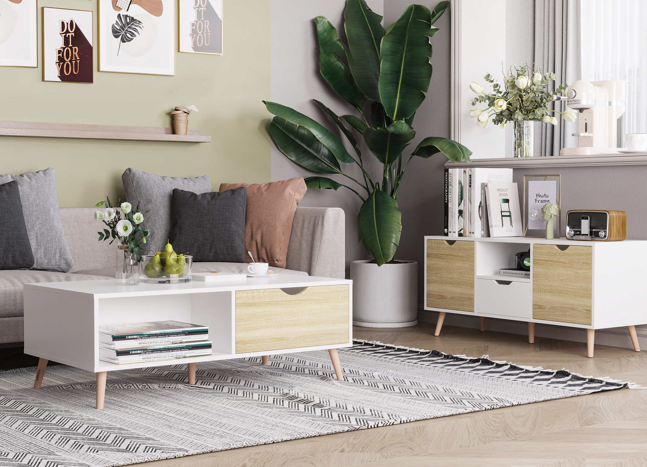 Mantenha sua Sala de Estar organizada