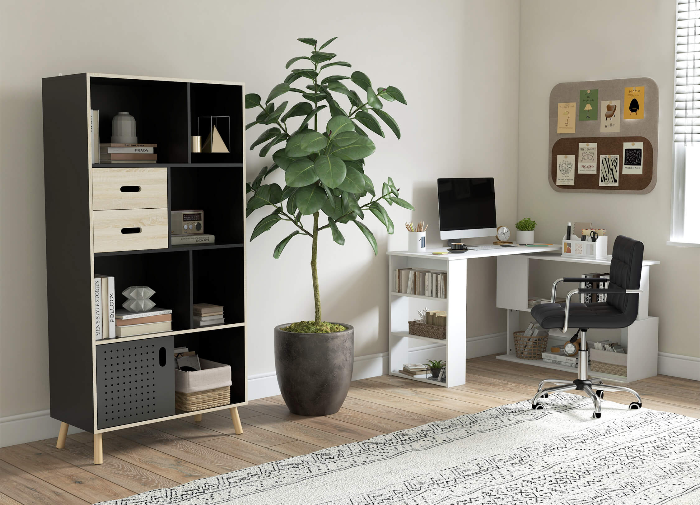 Escritório em casa: Trabalhe com estilo e conforto