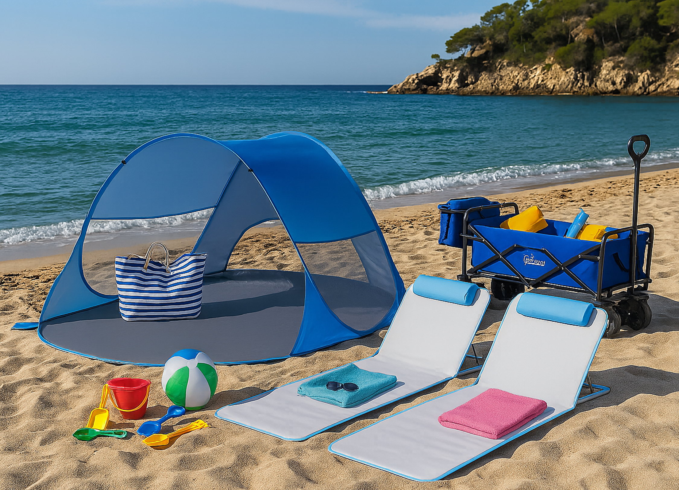 A escolha certa para dias de praia