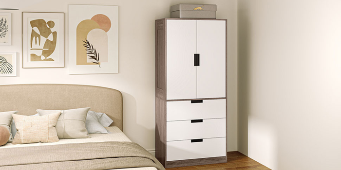 Roupeiros espaçosos