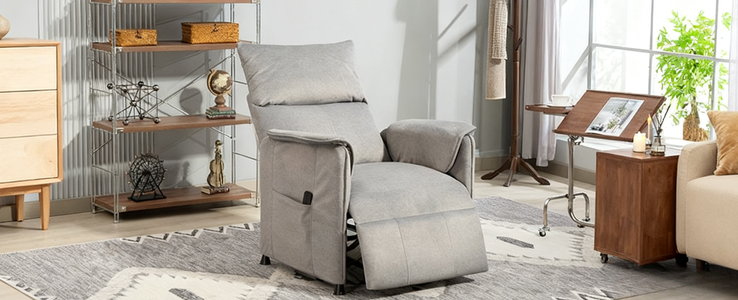 Poltrona reclinável ajustável