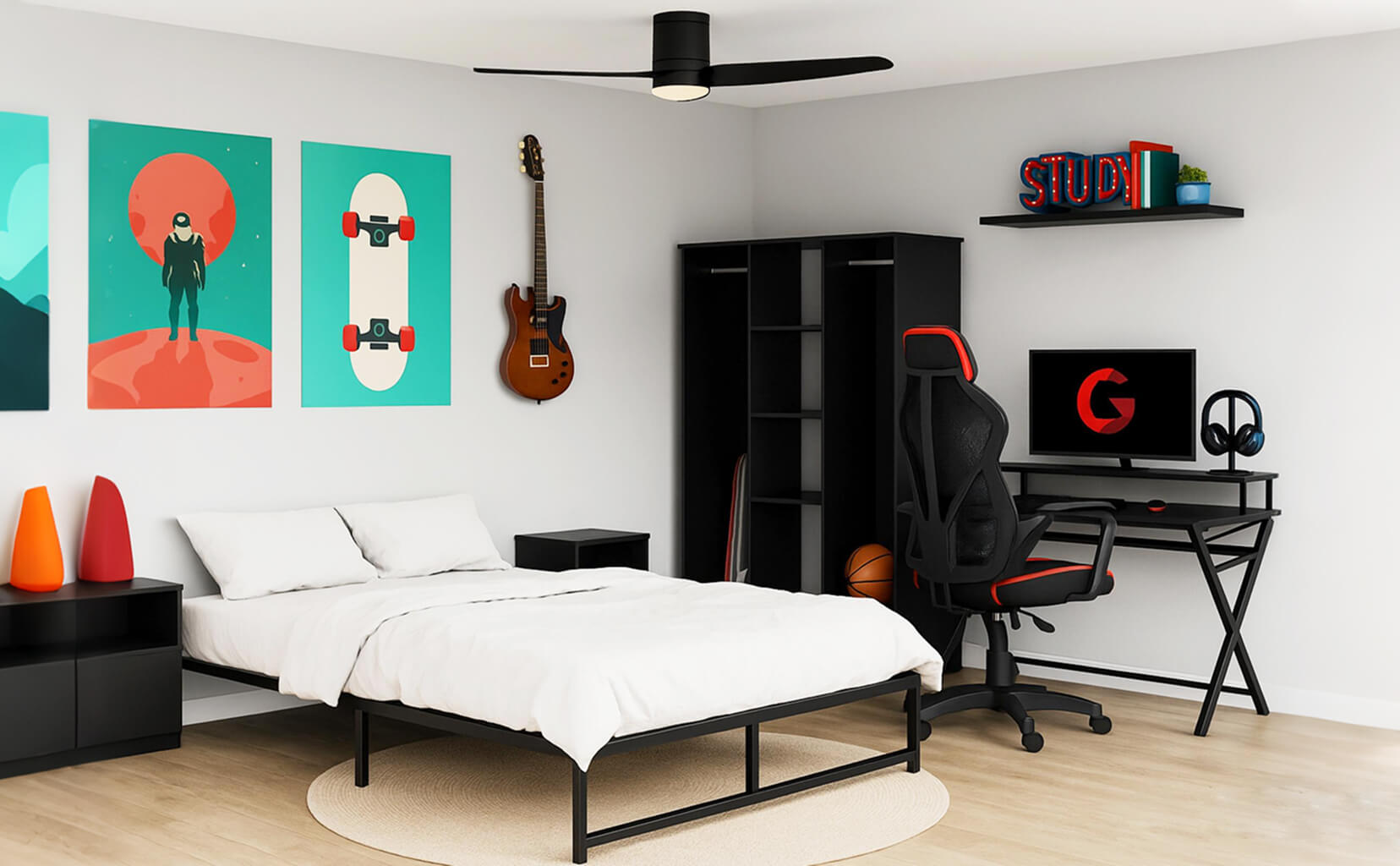 Tudo pronto para entrar em jogo