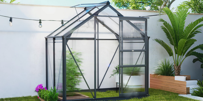 Estufa de jardim rígida