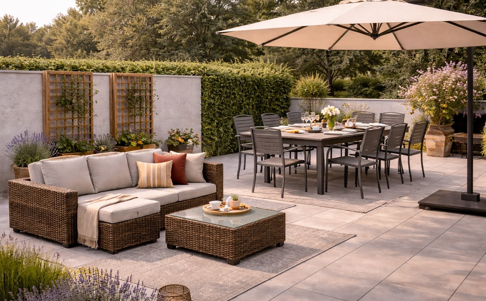 Um jardim para desfrutar