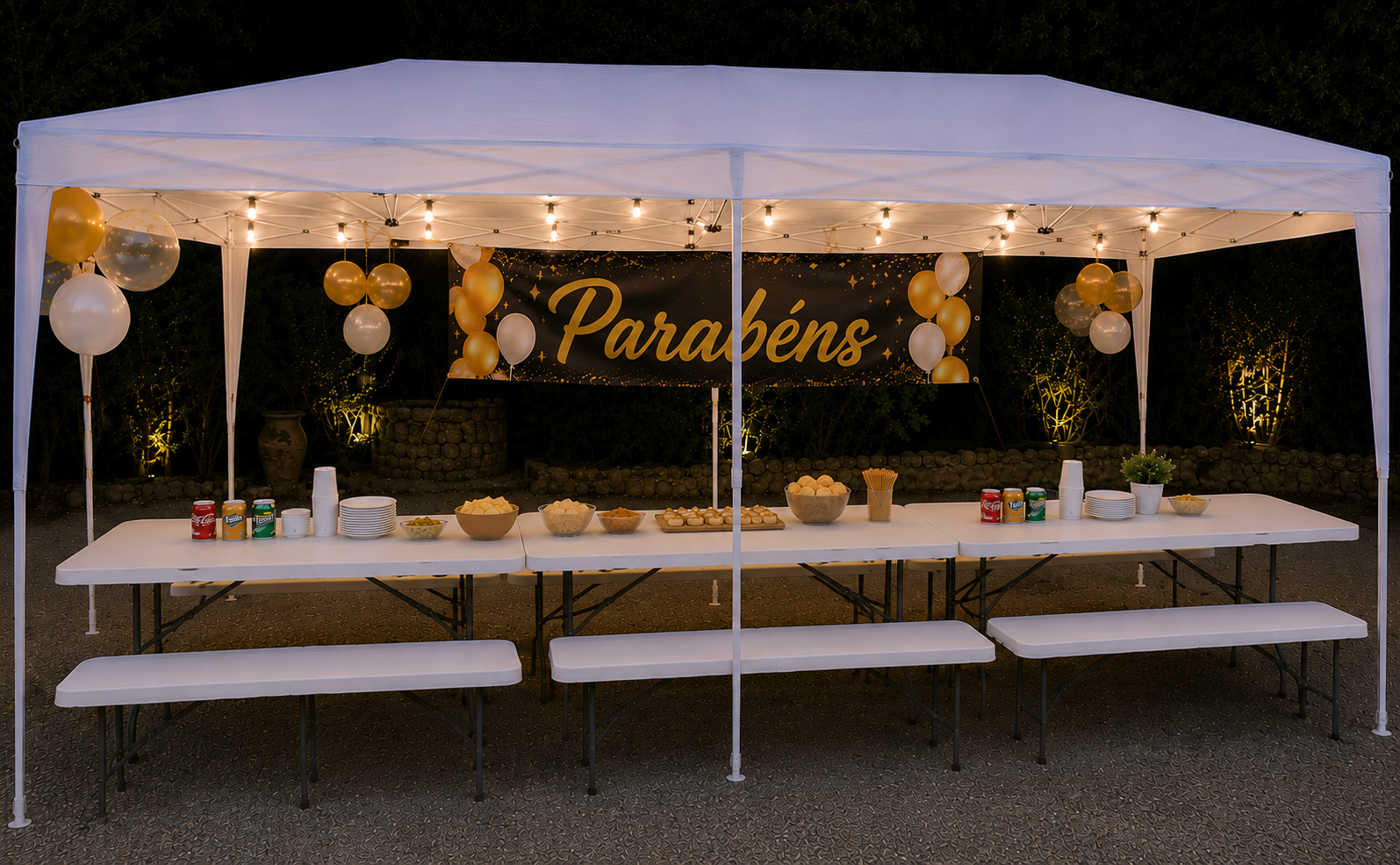 A festa perfeita começa com apenas 3 básicos